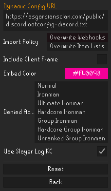 Dink for Discord Plugin Preview